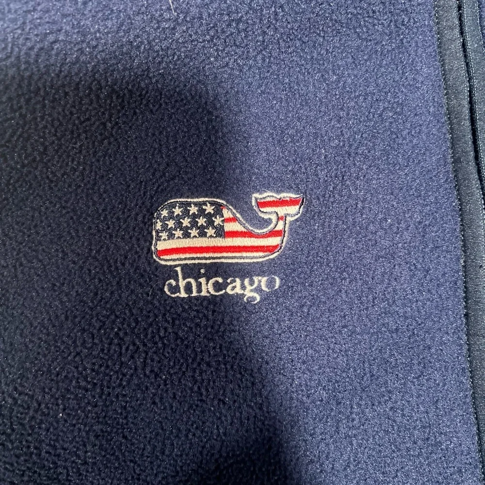 Vineyard Vines mens special edition Chicago flag vest size M